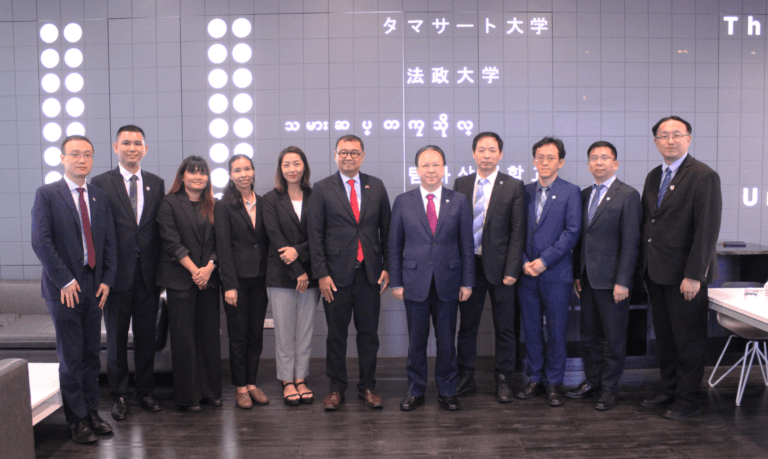 Thammasat and Nanjing U. renew collaborative partnership