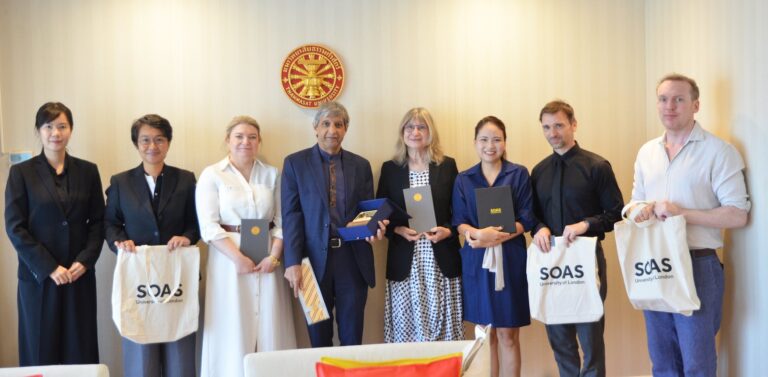 Thammasat and SOAS Advance Further Collaboration